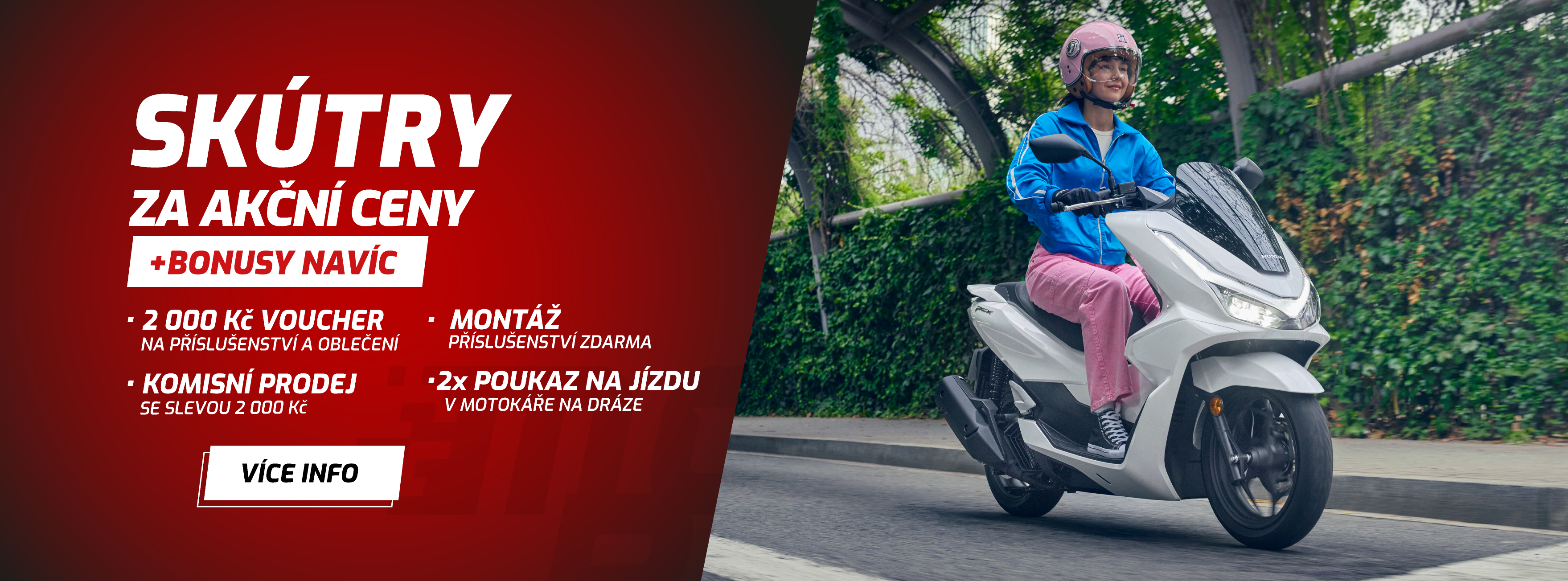 Skútry za akční ceny