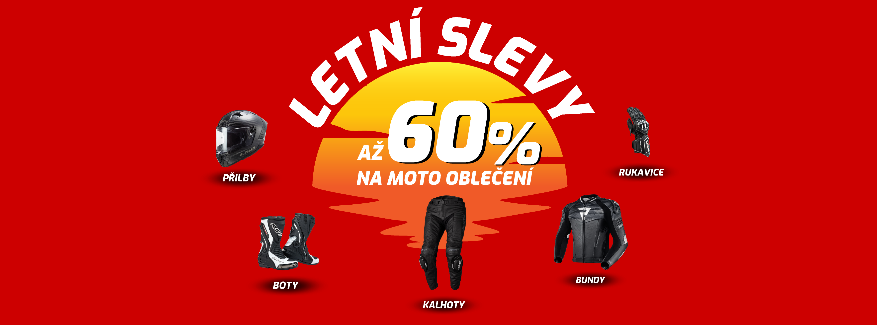 Letní slevy až 60 %
