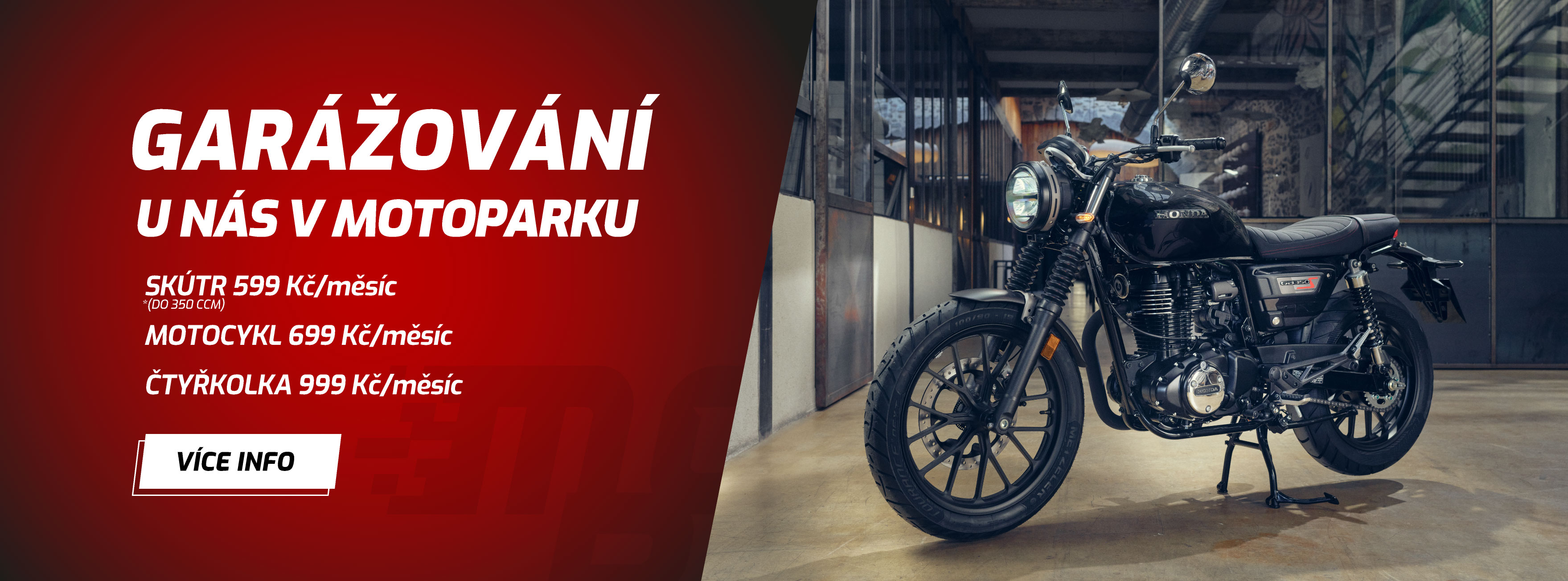 Zazimujte motorku u nás!