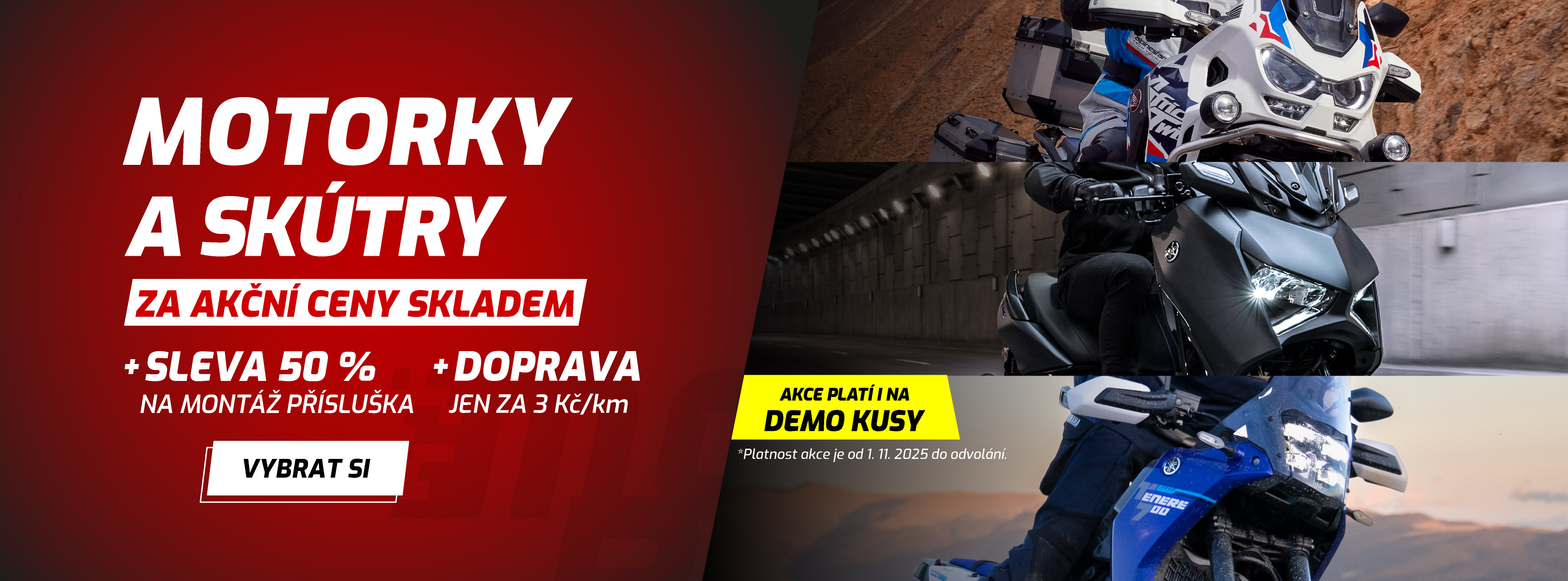 Akční nabídka na skladovky