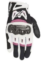 rukavice STELLA SMX-2 AIR CARBON, ALPINESTARS, dámské (černé/bílé/fialové)