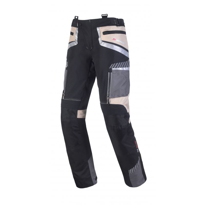 Textilní kalhoty SPARK Roadrunner Black / Cream