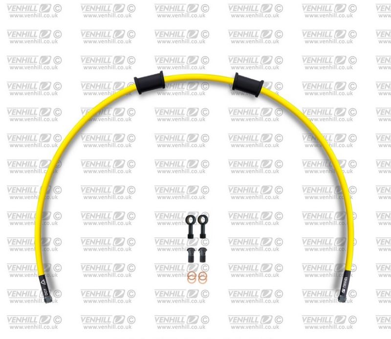 Hadice zadní brzdy Venhill POWERHOSEPLUS HON-7023RB-YE (1 hadice v sadě) žluté hadice, černé koncovky