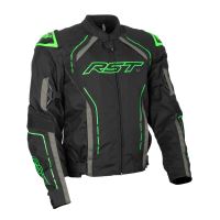 Textilní bunda RST 2559 S-1 CE Black / Neon Green