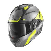 Překlápěcí helma SHARK EVO-GT Encke Black / Yellow / Antracit