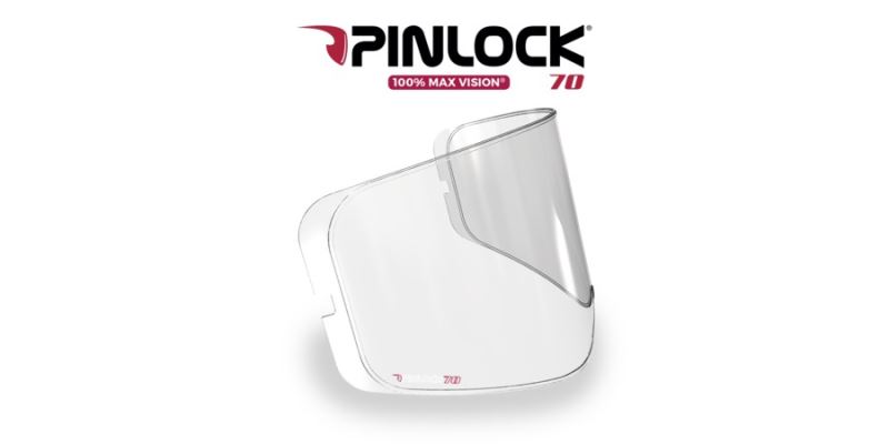 pinlock Max Vision pro plexi přileb Venom/Ghost/Speed/Speed Bandit, SIMPSON (čirý)