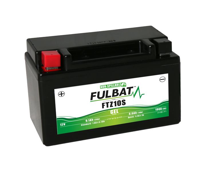 Gelová baterie FULBAT FTZ10S GEL (YTZ10S)