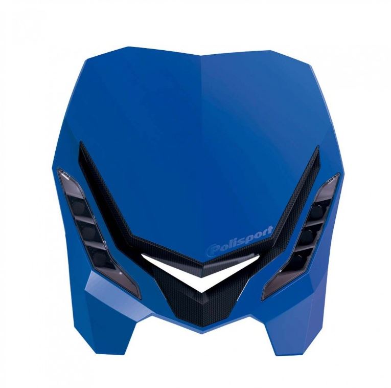 Maska se světlem POLISPORT E-BLAZE LED blue yam98/black