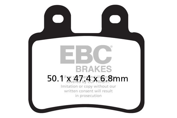 Brzdové destičky EBC SFAC350