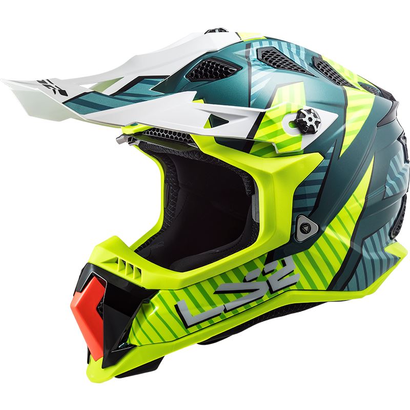 Enduro helma LS2 MX700 SUBVERTER ASTRO GL.COBALT H-V YELLOW