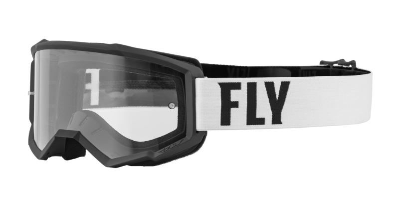 brýle FOCUS, FLY RACING - USA dětské (černá/bílá)