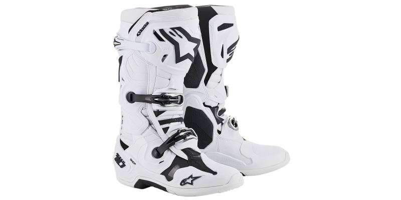 Boty TECH 10 2022, ALPINESTARS (bílá)