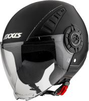 Otevřená helma AXXIS Metro ABS Solid Matt Black