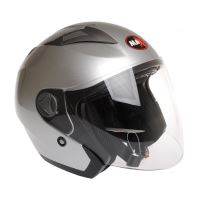 Skútrová helma MAXX OF868 Silver
