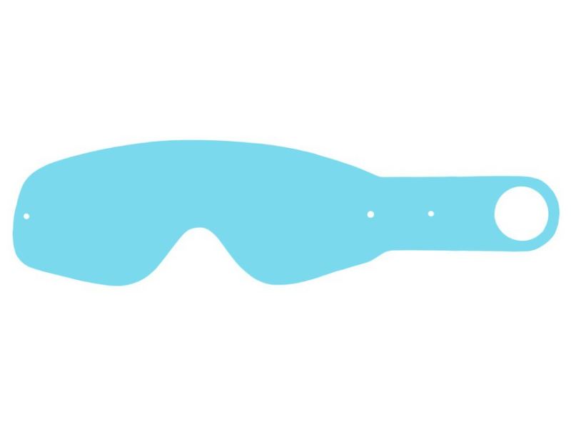 strhávací slídy plexi pro brýle OAKLEY řady OFRAME, Q-TECH (10 vrstev v balení, čiré)