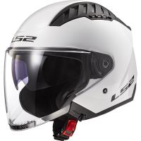 Otevřená helma LS2 OF600 COPTER II GLOSS WHITE-06
