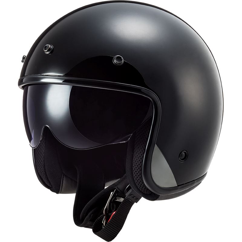 Otevřená helma LS2 OF601 BOB II SOLID MATT BLACK-06