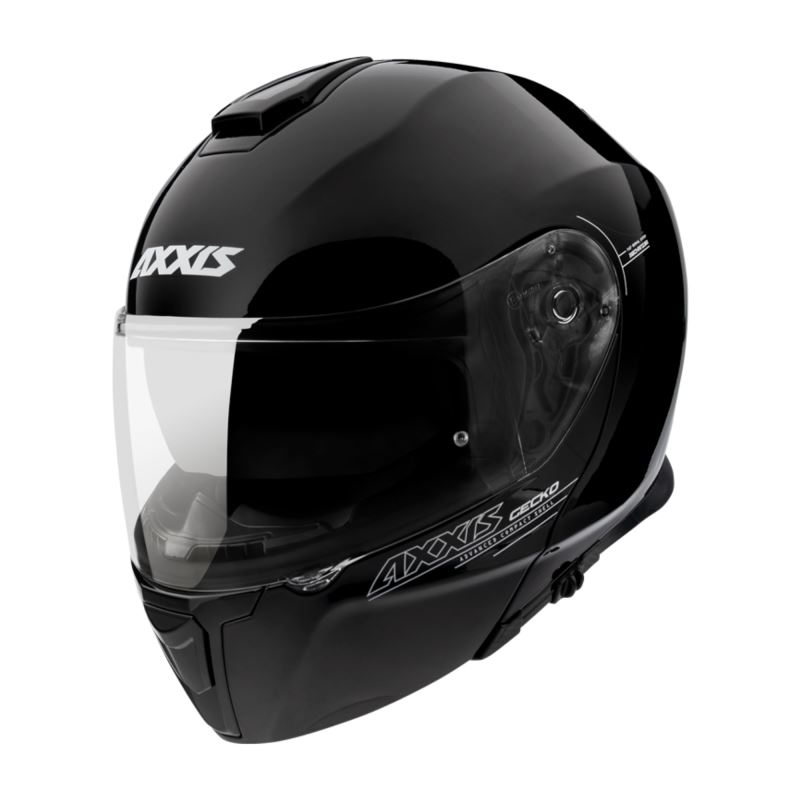 Výklopná helma AXXIS Gecko SV ABS Solid Gloss Black