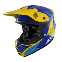 Motokrosová helma AXXIS Wolf ABS Star Track C17 (matná modrá)