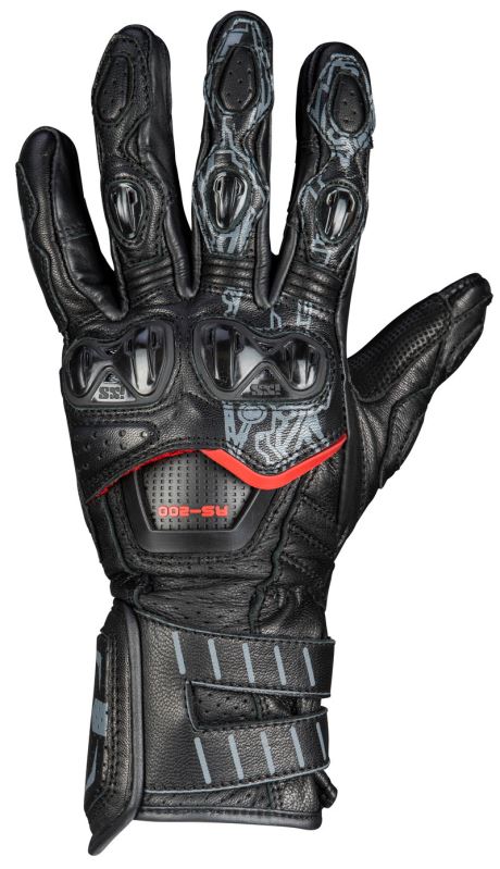 Dámské sportovní rukavice iXS RS-200 3.0 Black