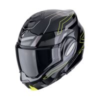 Překlápěcí helma SCORPION EXO-TECH EVO CONQUER Black / Fluo Yellow