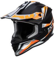 Motokrosová helma iXS iXS362 2.0 Matt Black / Neon Orange