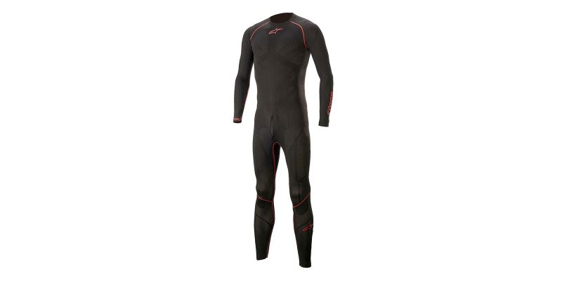 jednodílné spodní prádlo pod kombinézu RIDE TECH LITE 1PC 2022, ALPINESTARS (černá/červená)