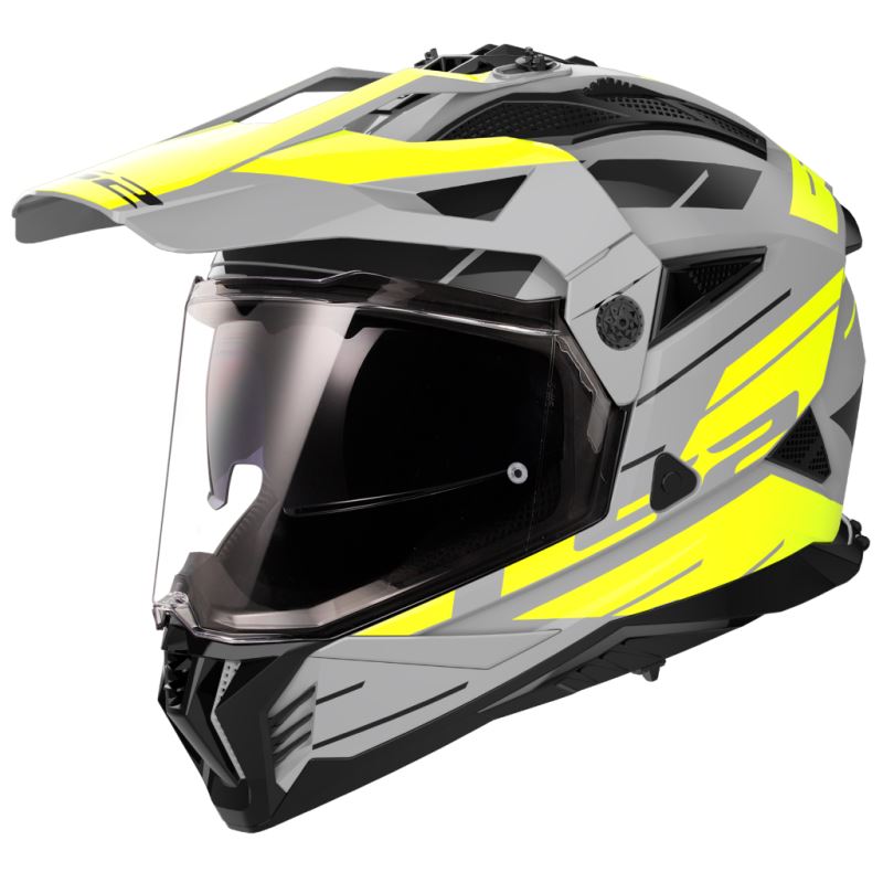 Enduro helma LS2 MX702 PIONEER II Namib M.Grey / H-V Yellow-06