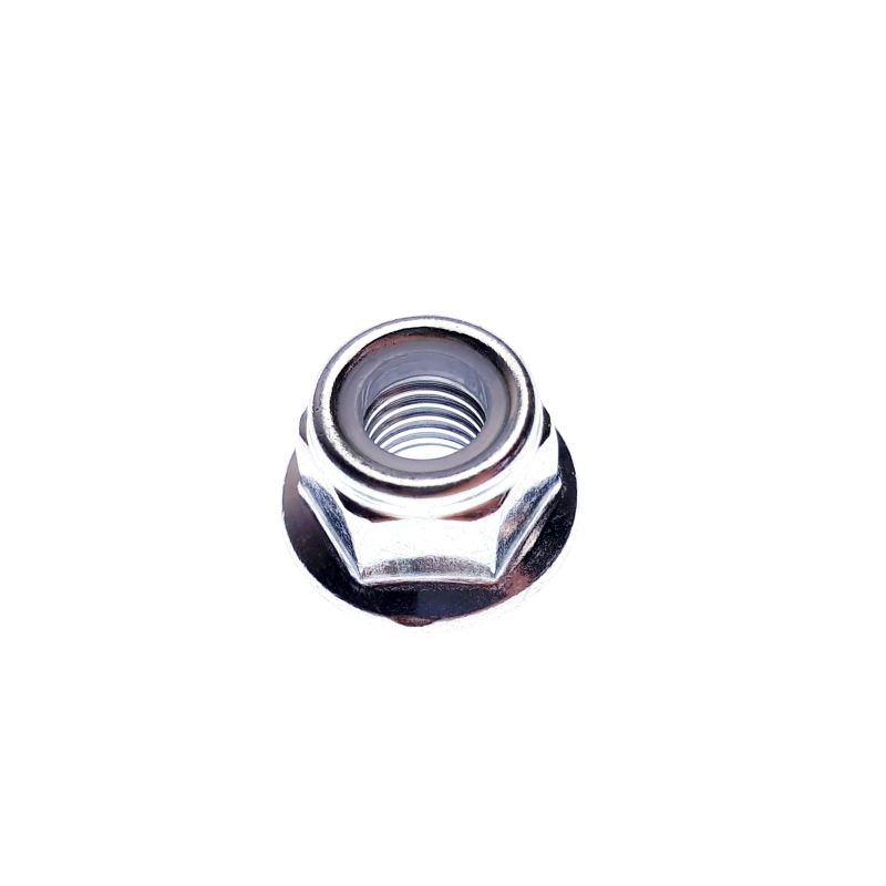 HEXAGON FLANGE FACE LOCKING NUT WITH NON-METALLICINSERT M8