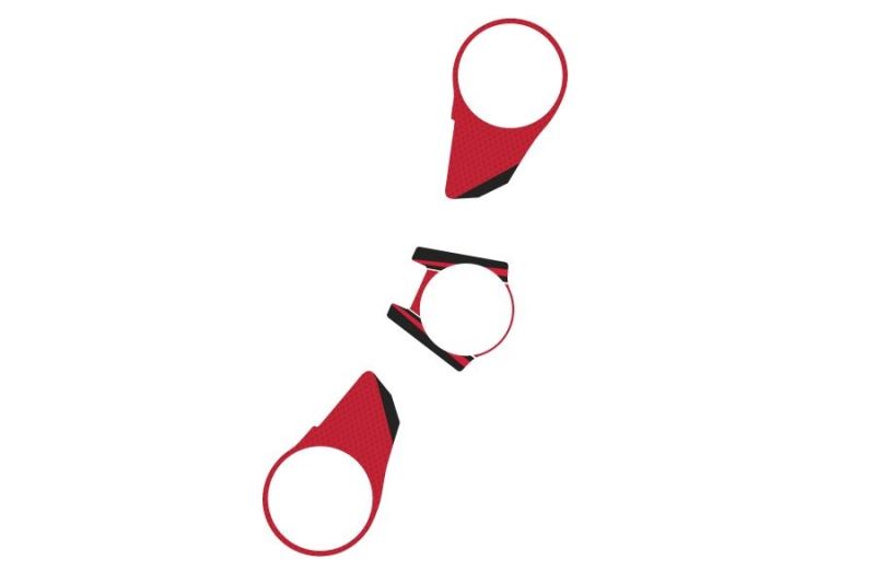Ochranné nálepky na "brýle" PUIG RADIKAL 9172R červená