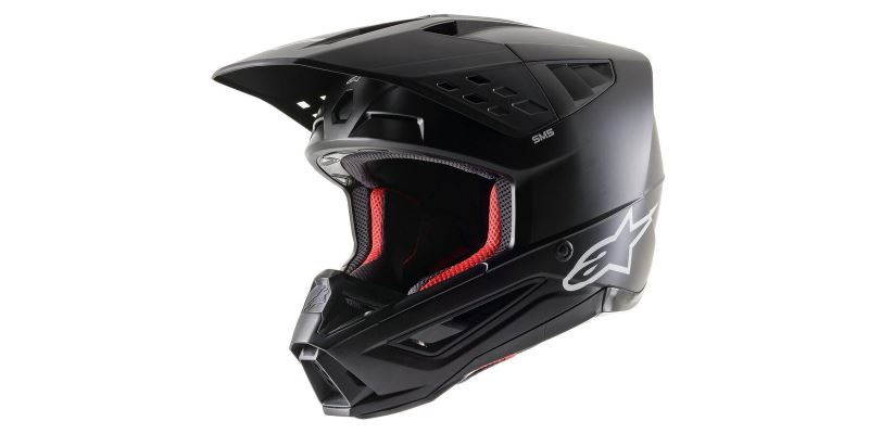 Přilba S-M5 SOLID 2022, ALPINESTARS (matná černá)