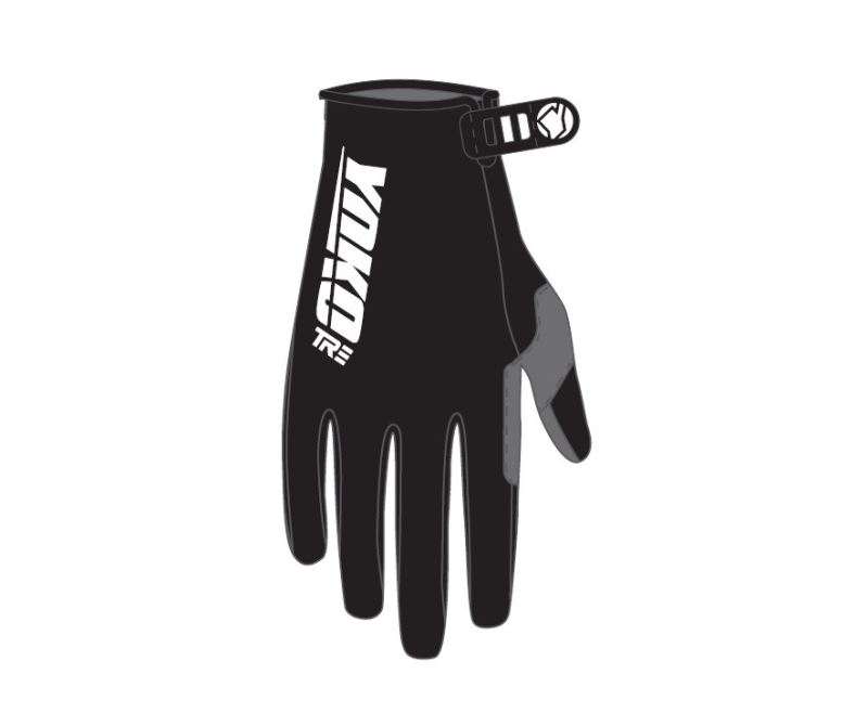 Motokrosové rukavice YOKO TRE černý