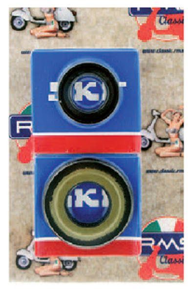 Ložiska a těsnění klikovky RMS 100200820 with o-rings and oil seals modrá