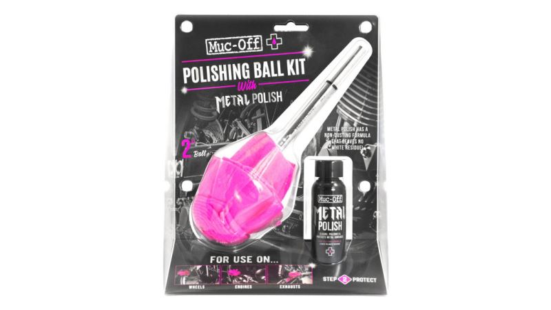 Polishing ball kit MUC-OFF 634 with 50ml metal polist
