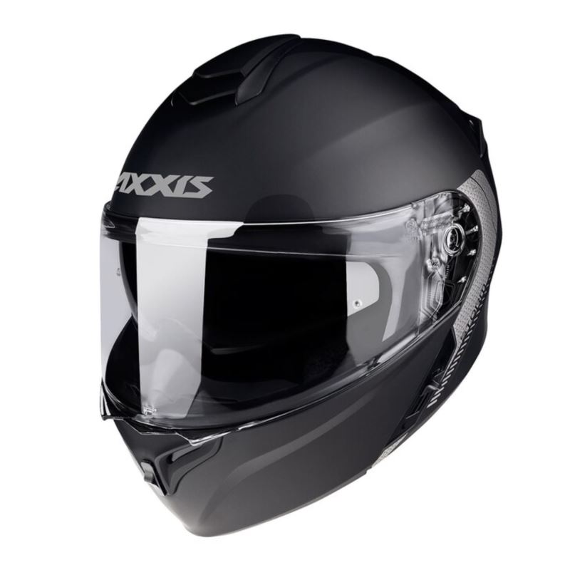 Výklopná helma AXXIS Storm FU406SV Solid A1 Matt Black