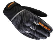 rukavice FLASH CE, SPIDI (černá/maskáč oranžová)