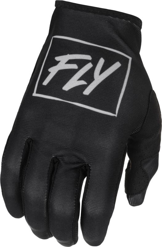 rukavice LITE, FLY RACING - USA 2022 (černá/šedá)