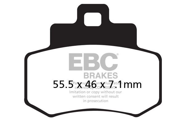 Brzdové destičky EBC SFA356