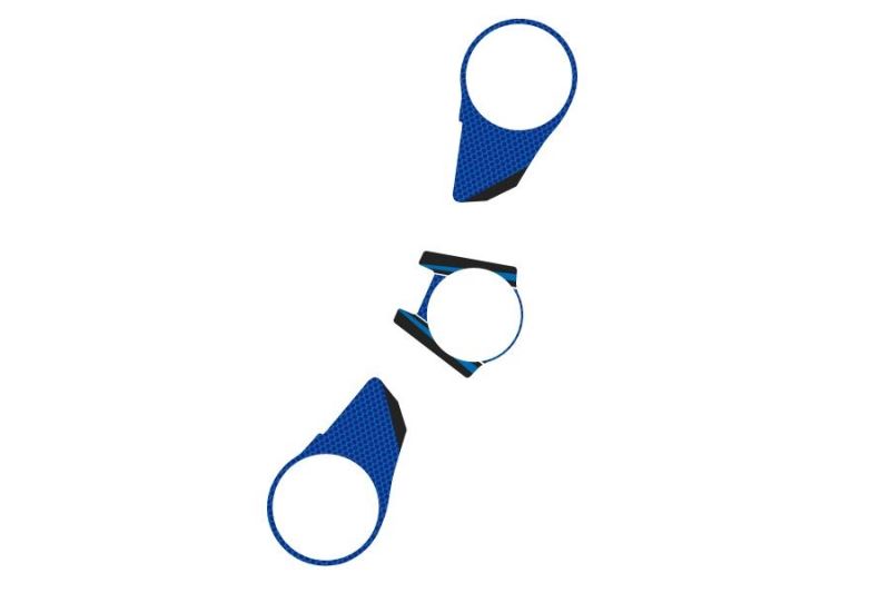Ochranné nálepky na "brýle" PUIG RADIKAL 9172A modrá