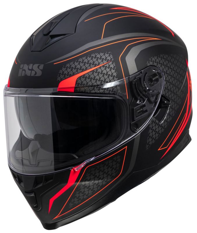 Integrální helma iXS iXS1100 2.4 Matt Black / Red