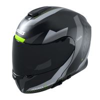 Výklopná helma AXXIS Gecko Shield B2 Gloss Grey