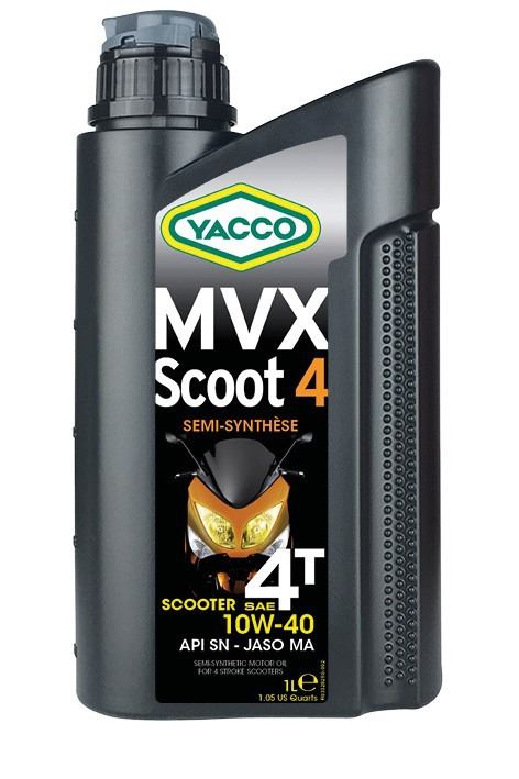 Motorový olej YACCO MVX SCOOT 4T 10W40, YACCO (1 l)