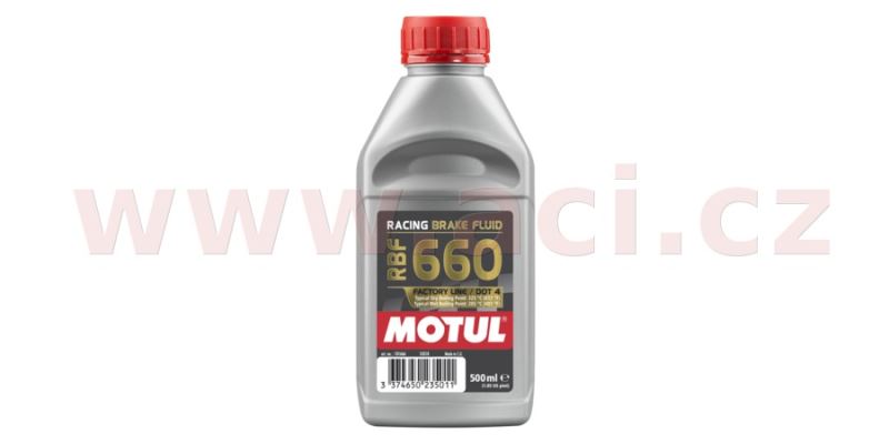 MOTUL brzdová kapalina Racing Brake Fluid F.L. 660 500 ml