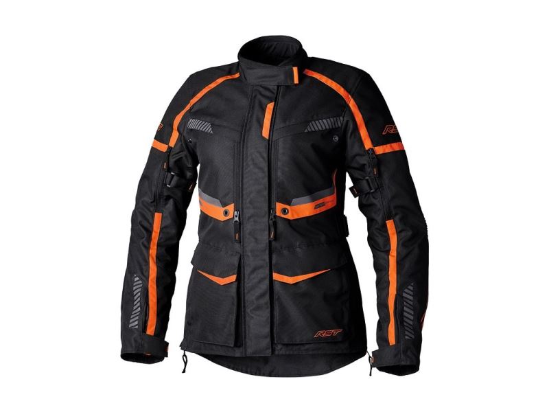 Textilní bunda RST 3227 Maverick Evo CE Black / Orange