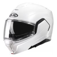 Překlápěcí helma HJC i100 Solid Pearl White