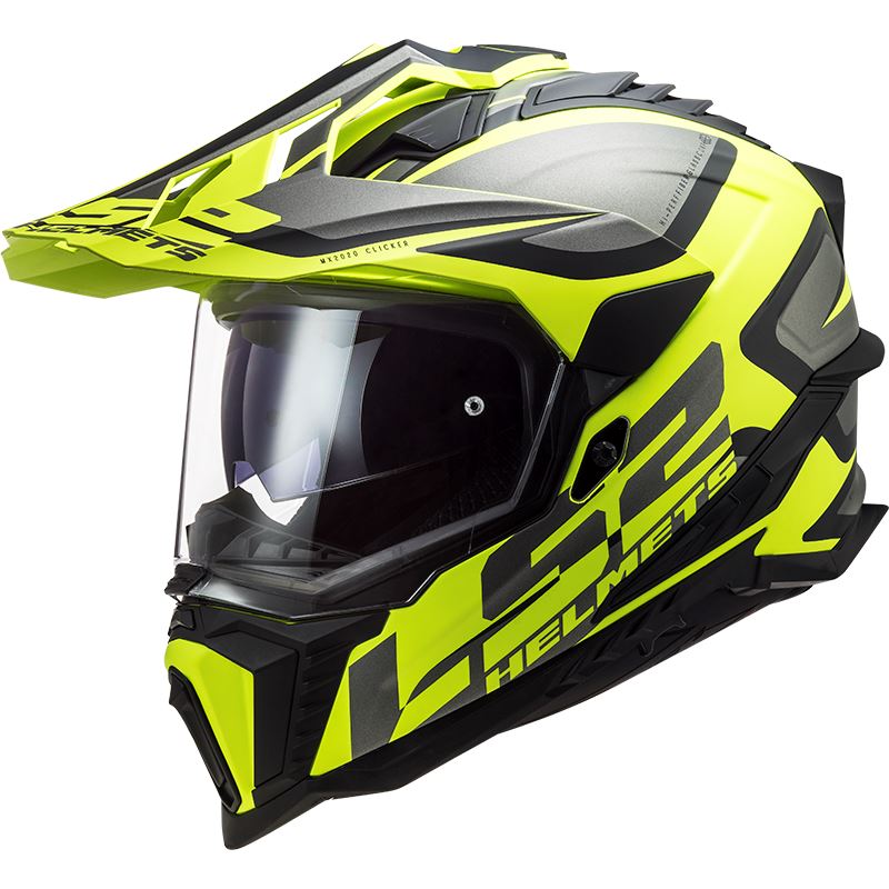 Enduro helma LS2 MX701 Explorer Alter Matt Black / Yellow