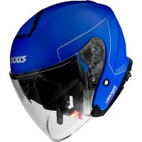 Otevřená helma AXXIS Mirage SV ABS Solid A7 Matt Blue