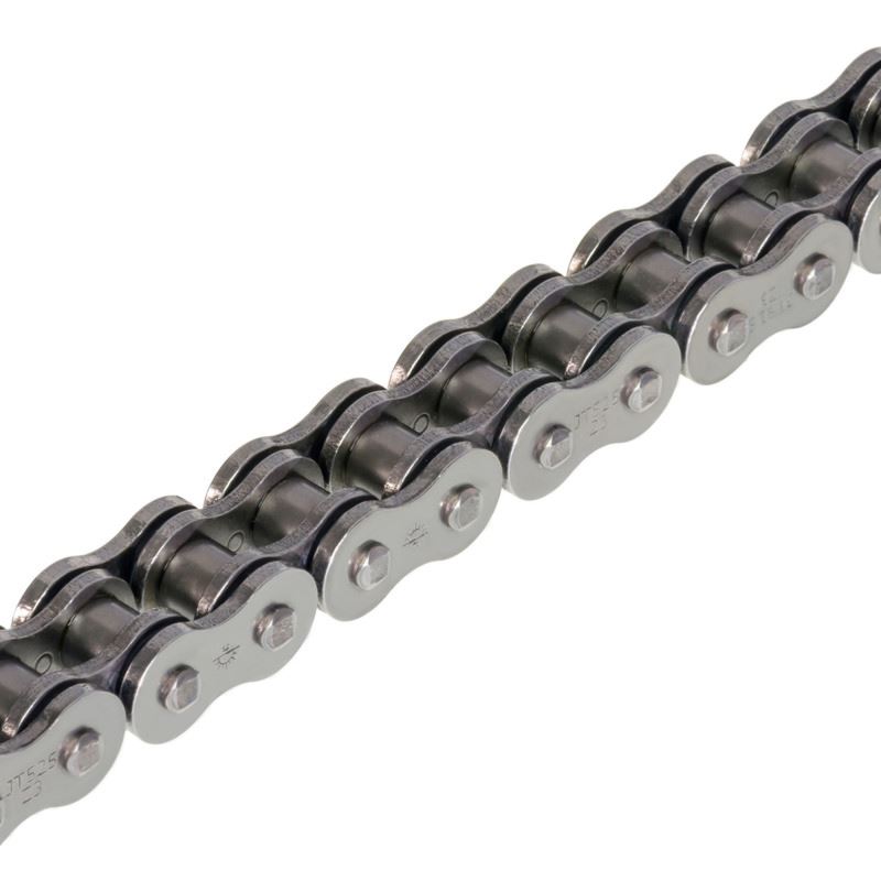 řetěz 525Z3, JT CHAINS (x-kroužek, barva černá, 128 čl. včetně nýtovací spojky)