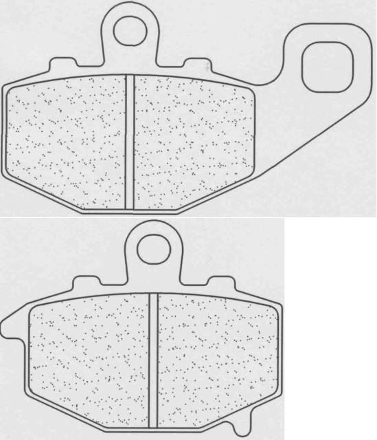 Brzdové destičky CL BRAKES 2381 RX3