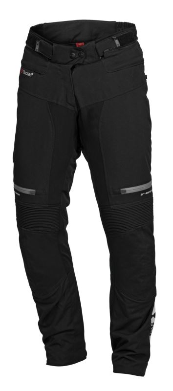 Dámské textilní kalhoty iXS Puerto-ST Black (zkrácené)